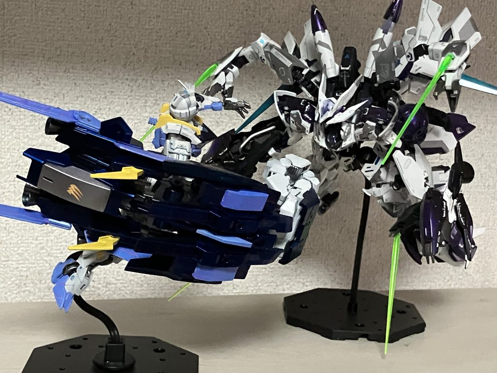 以前作った魔改造ベギルベウトルシュと並べて架空のヴァナディースハート最終決戦ができます。