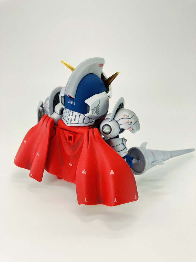 マントのシャドウとハイライトはリアルタッチマーカーで強調してます😤相互フォロー様よりエレガントカットシールをオススメしていただいたんですが、最終コマの武者との対峙を考えて今回はコーションデカールで統一しちゃいました🙇