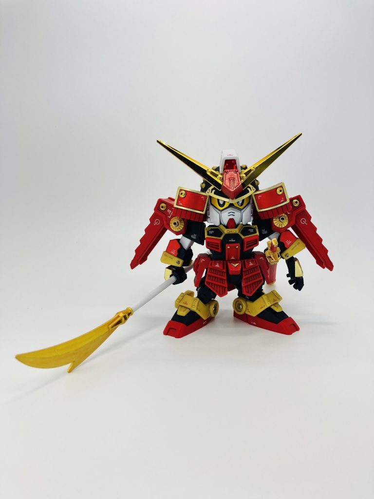 烈火武者ガンダムもありましたし、リアル等身でも立体化されているなど、武者ガンダムの人気は相変わらず😄