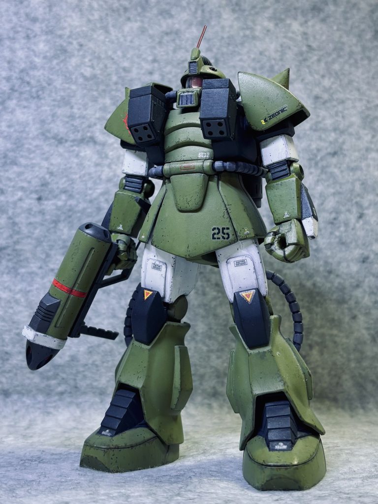 MSV 水中用ザク　旧キット　ミキシング