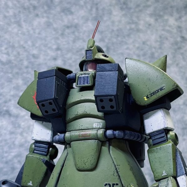 MSV 水中用ザク　旧キット　ミキシング