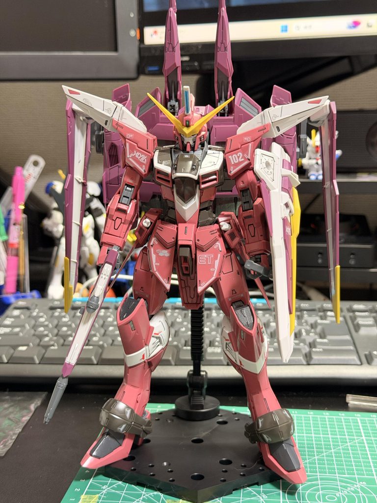 MG ジャスティスガンダム–2枚目/制作者：AYEZACK(アイザック)