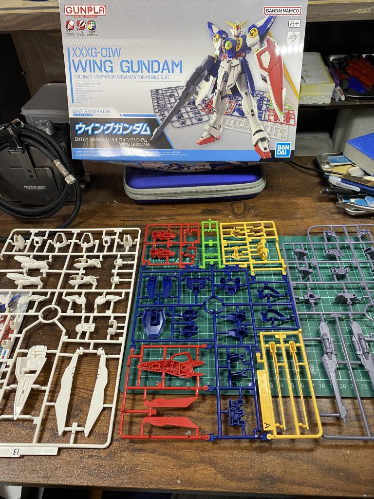 エントリーグレード　ウイングガンダム–2枚目/制作者：丸五ワークス