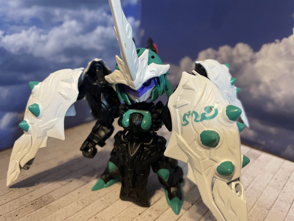 こちらはザク準拠で！バインダーにコラボデカール！サングラスみたいな感じがアーティスティック！