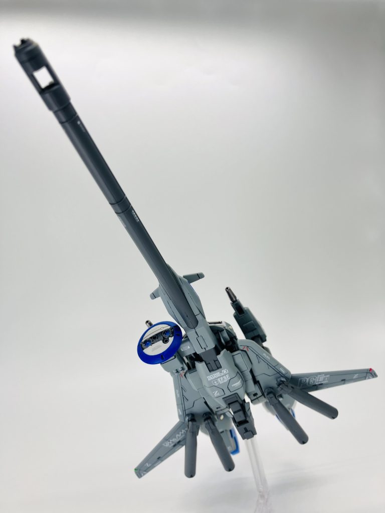 裏側ショット、まるで🎮シューティングゲームの自機🚀