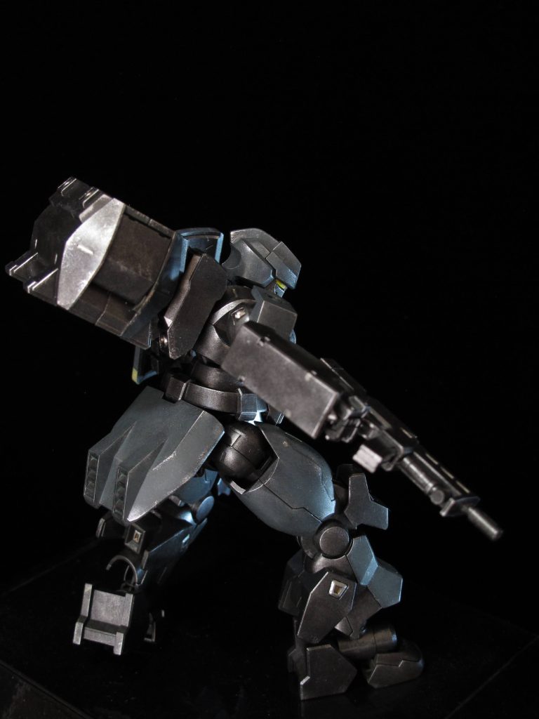 B装備。説明書通りのアングルに撮影するのが難しい