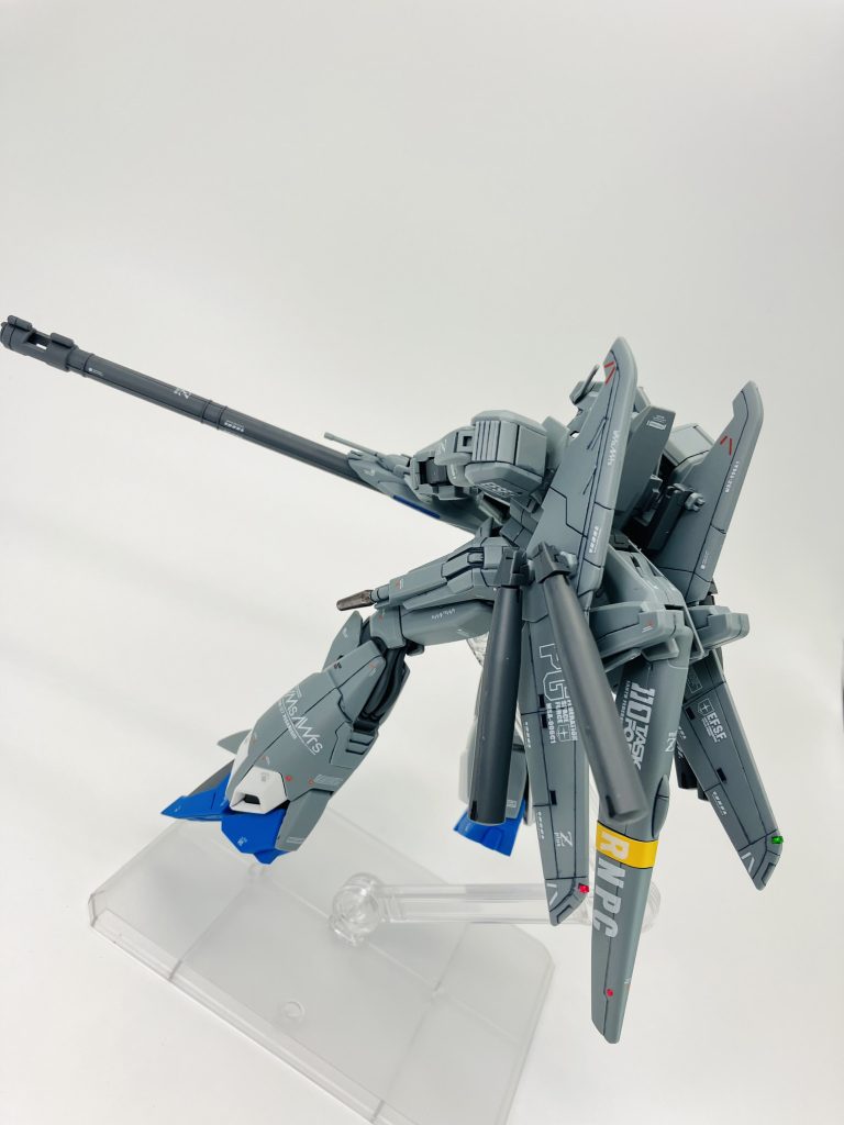 背後から、いつのまにか背面ユニットが下がってました💦が、このままいきます🫡