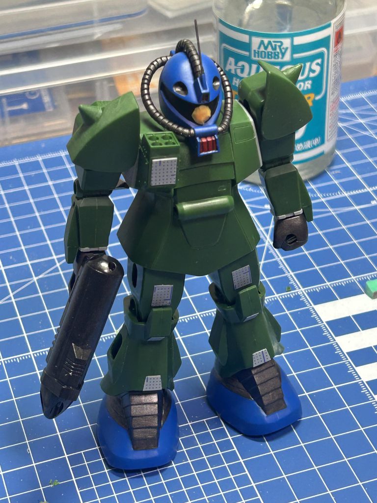 ここから全身塗装です。