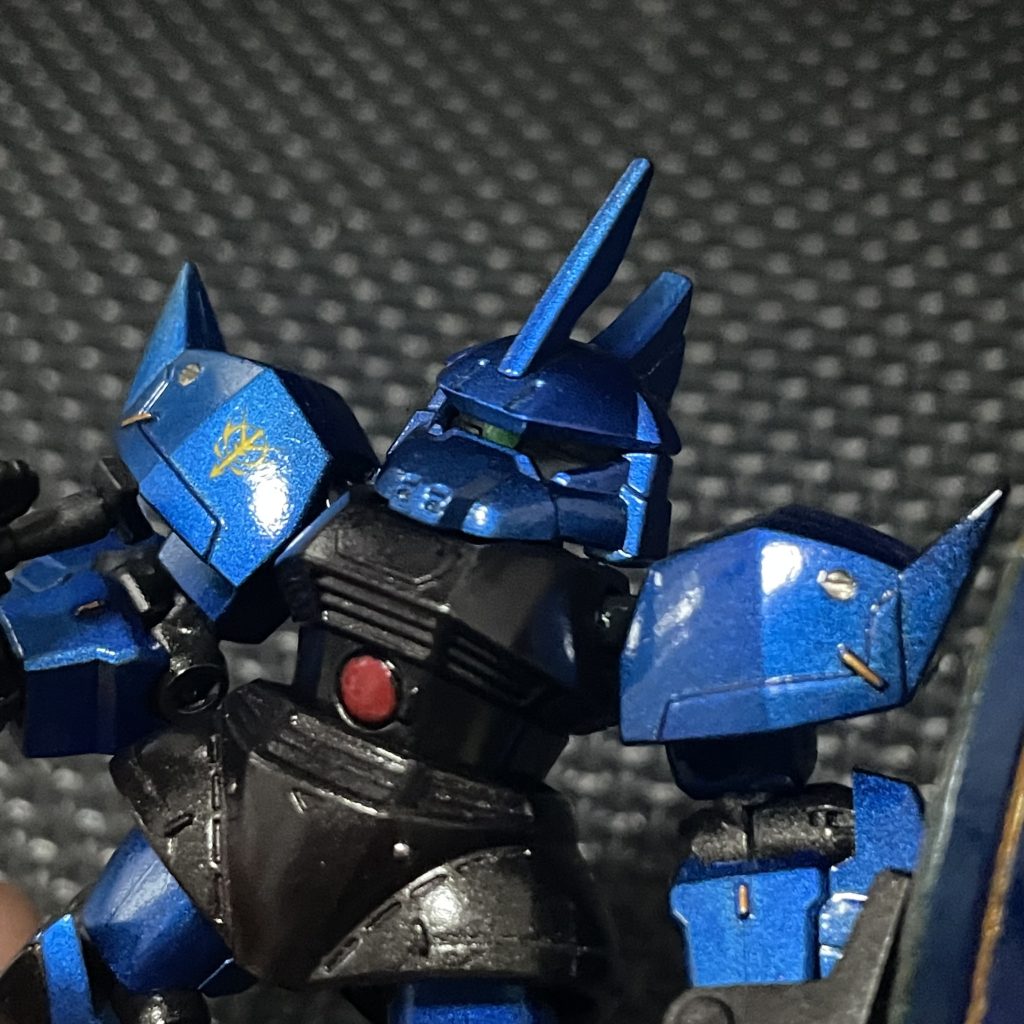 モビルスーツアンサンブル　テカテカキャンディ塗装ゲルググ–2枚目/制作者：Zigma