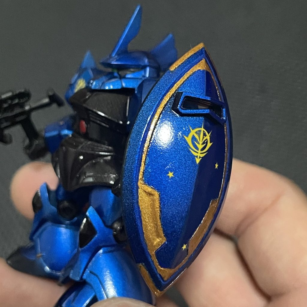 モビルスーツアンサンブル　テカテカキャンディ塗装ゲルググ–3枚目/制作者：Zigma