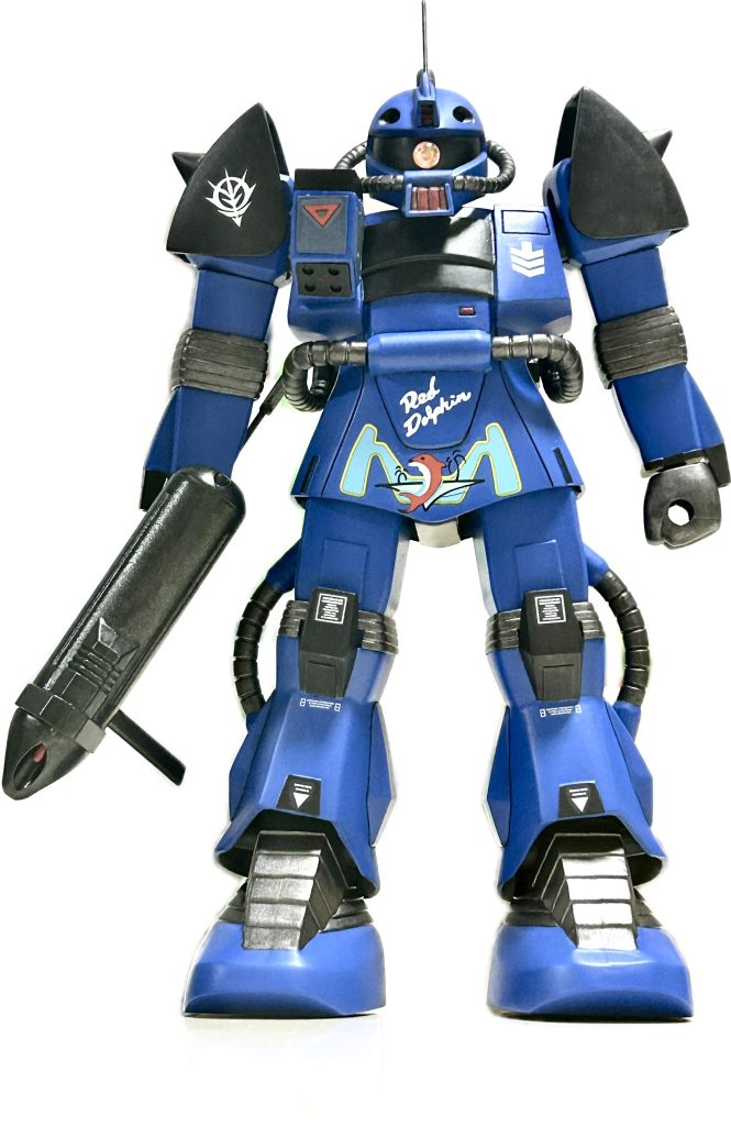 各種改造のおかげで立ち姿はカッコよく決まるようになりました。