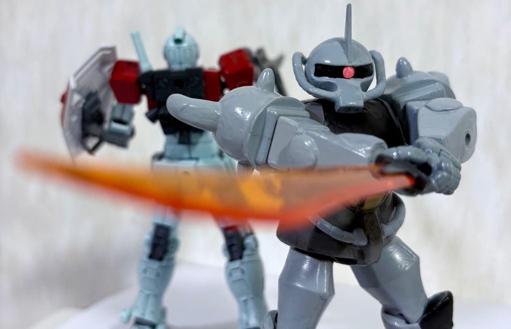 やはりグフにはヒートサーベルが似合う!!