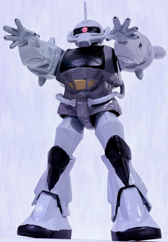 TV版にあった「両手がフィンガーバルカンのグフ」も再現できる。