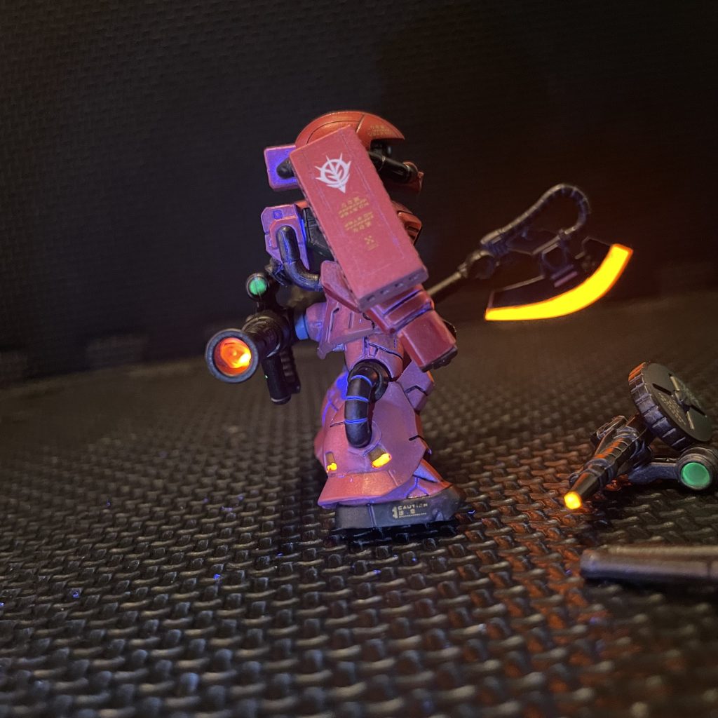 モビルスーツアンサンブル　マットキャンディ　ザク–4枚目/制作者：Zigma