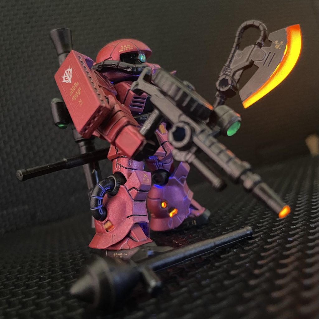 モビルスーツアンサンブル　マットキャンディ　ザク–2枚目/制作者：Zigma