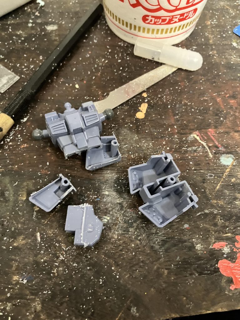 色々バラバラにしました。