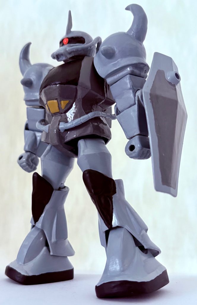 旧キットグフのメンテ。