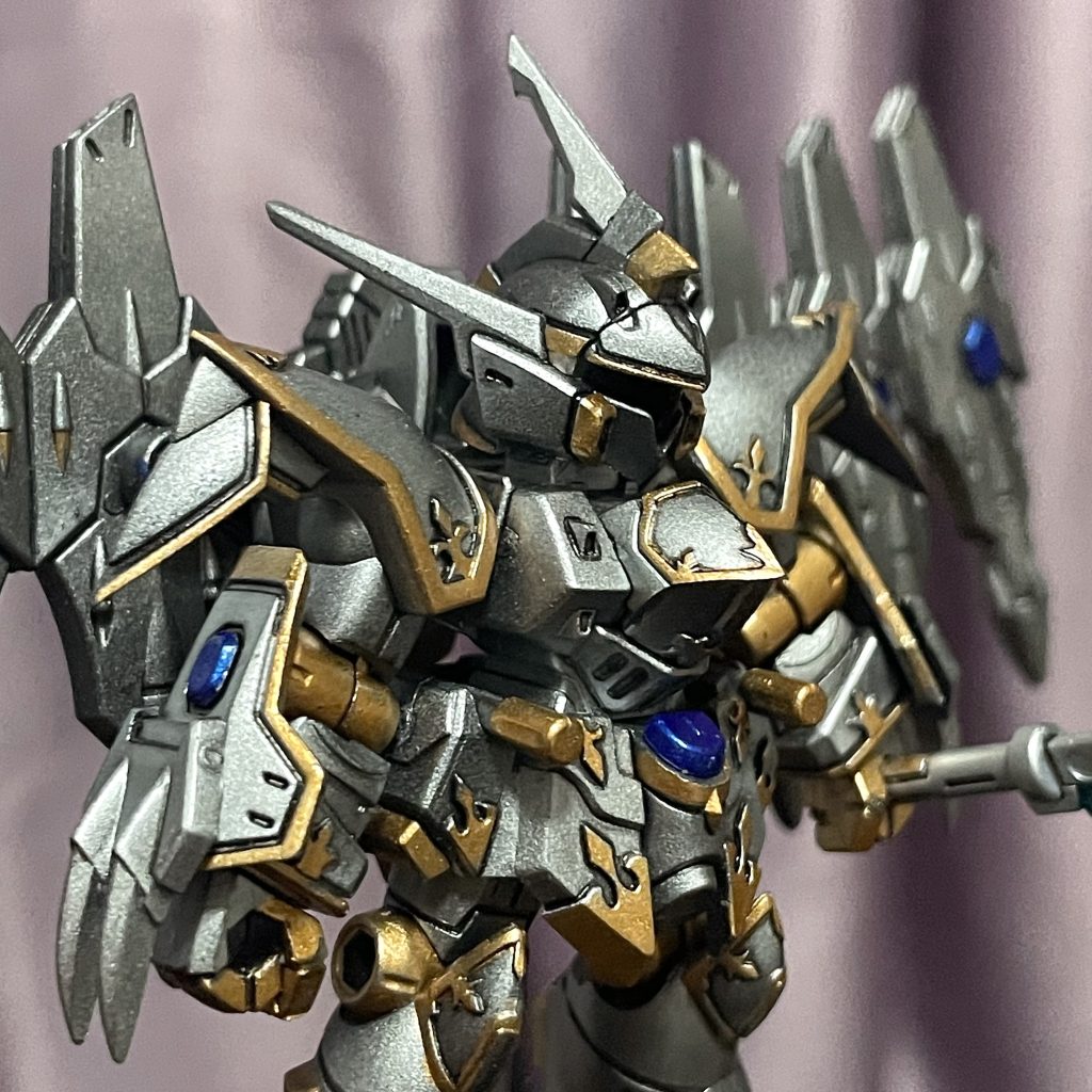 シルバーブラックナイトスコードカルラ　モビルスーツアンサンブル