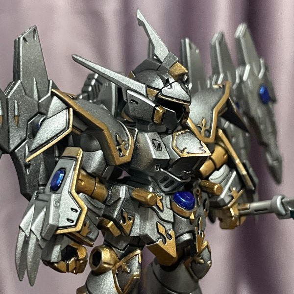 シルバーブラックナイトスコードカルラ　モビルスーツアンサンブル