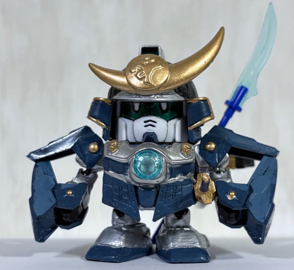 オリジナルモードのベアナックル形態。技名は「浮威府須琉那（フィフスルナ）」である。SD戦国伝やナイトガンダムは歴代ガンダムシリーズの戦艦や要塞、コロニー等の名前が地名や技名になっているので、そこからガンダムの用語を覚えていったっけなぁ(gundam-kao6)