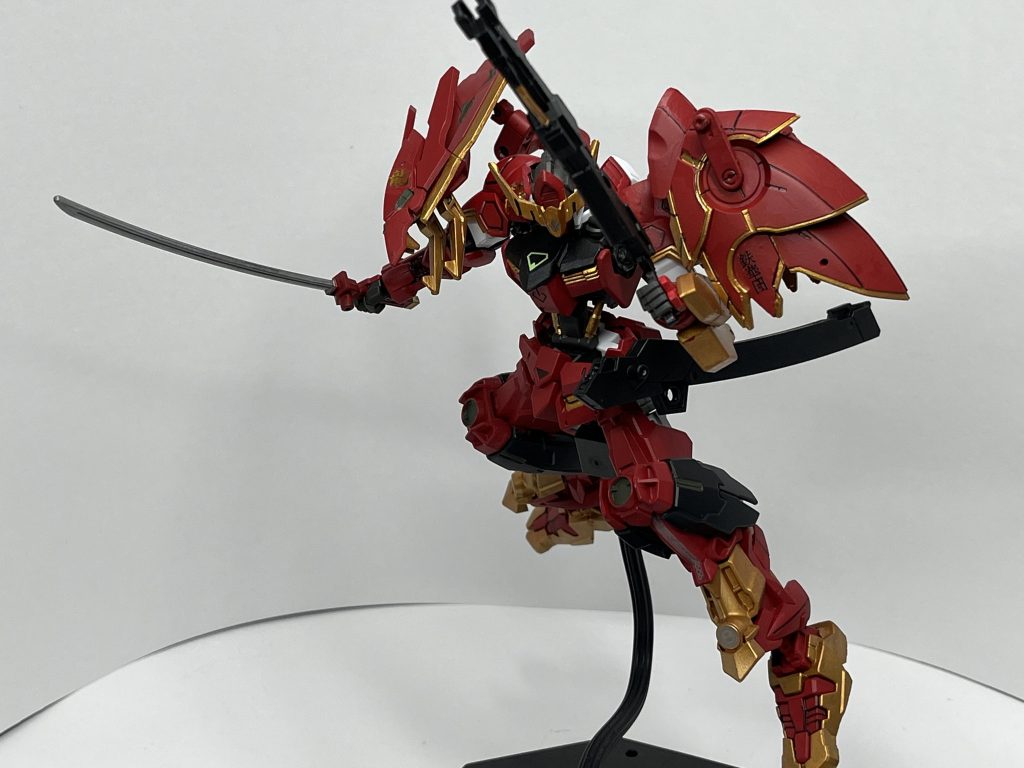 以上、武者バルバトスでした。息子が生まれたので厄祓いと元気に育ってくれることを祈って武者ガンダムを作ってみました。本当は5月とかが良いとは思ったのですが💦体調を崩しやすい時期ですね。いいねくれた方の厄はうちの武者バルバトスが祓いにいきます！(多分w少しでもそれぽさが出ていたら嬉しいです(´∀｀=)