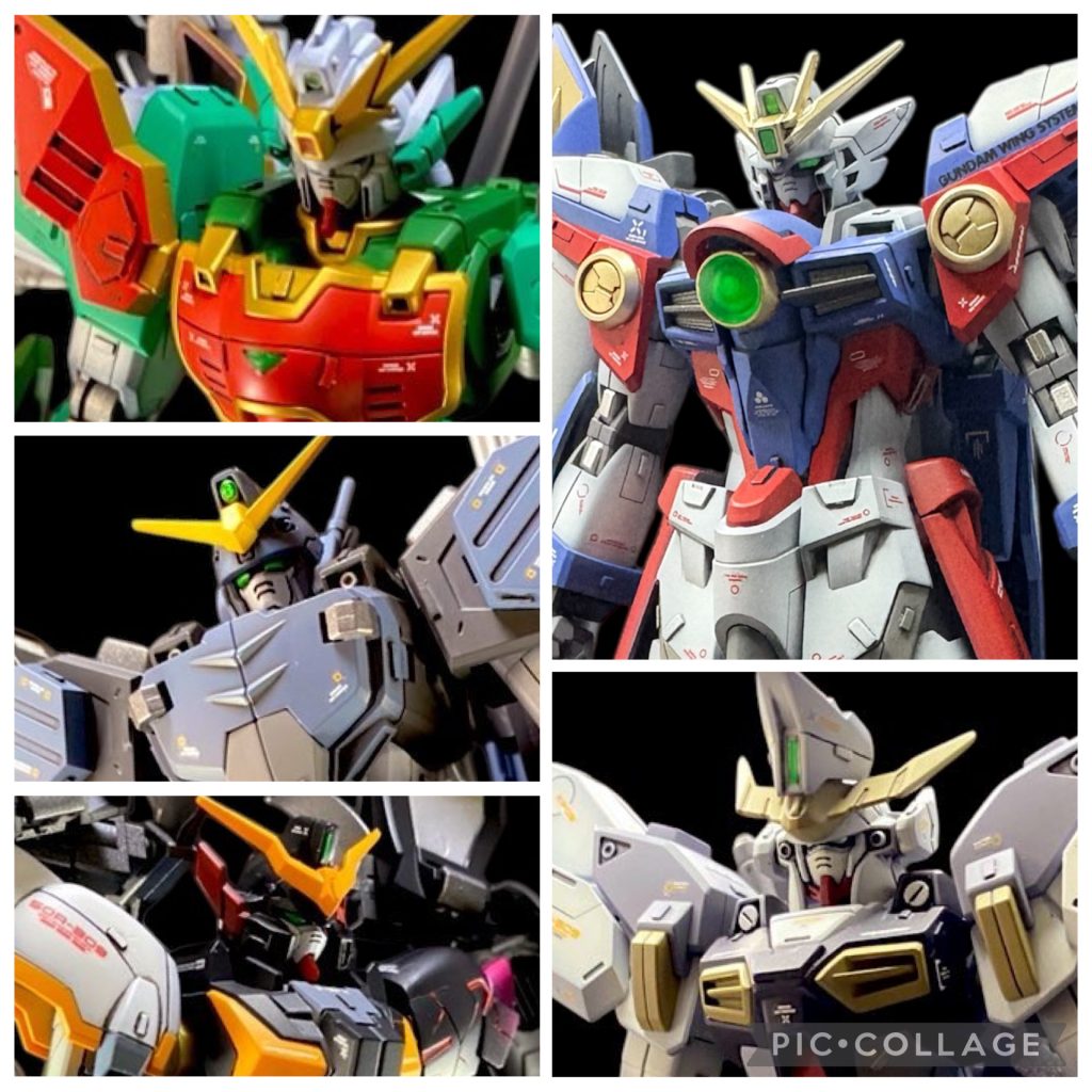 時間がかかりましたが、なんとか5機オペレーションメテオガンダムを作り上げることができました(^^)