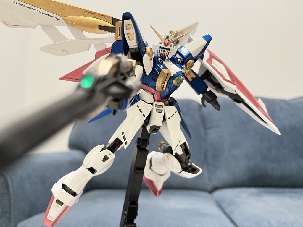 「ハハハハ！！」その時点ではバスターライフルを防御するものは存在しなかったと思います。