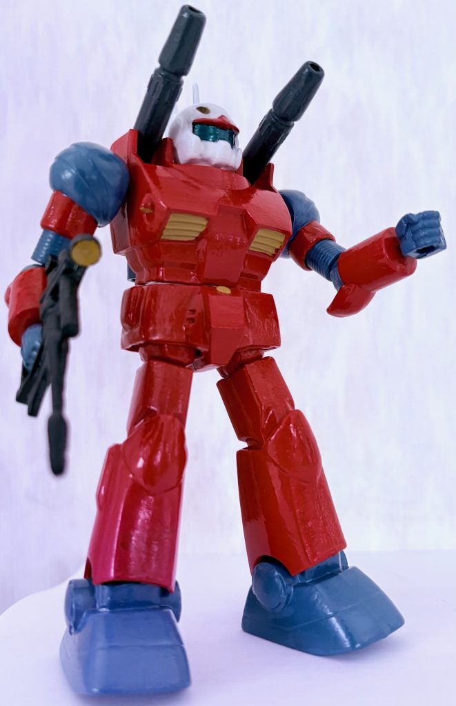 旧キットのパケ絵風ポーズ。