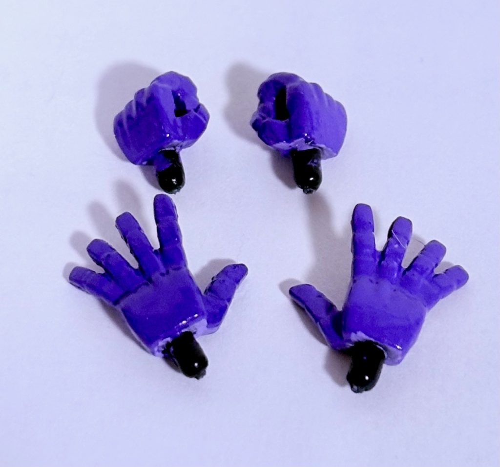 ハンドパーツは4つ。