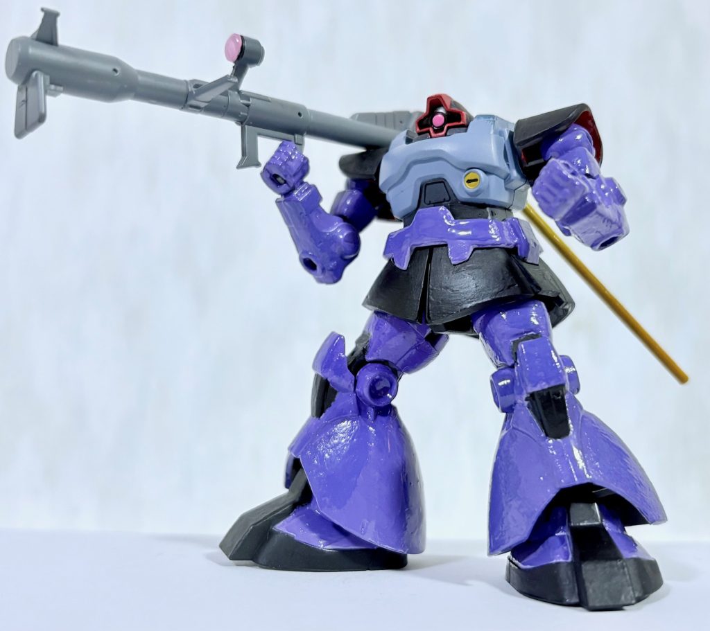 やはりドムのキットにハズレなし(gundam-kao2)旧キット改造の参考にもなった「一粒で二度おいしい」代物である(zaku-kao5)