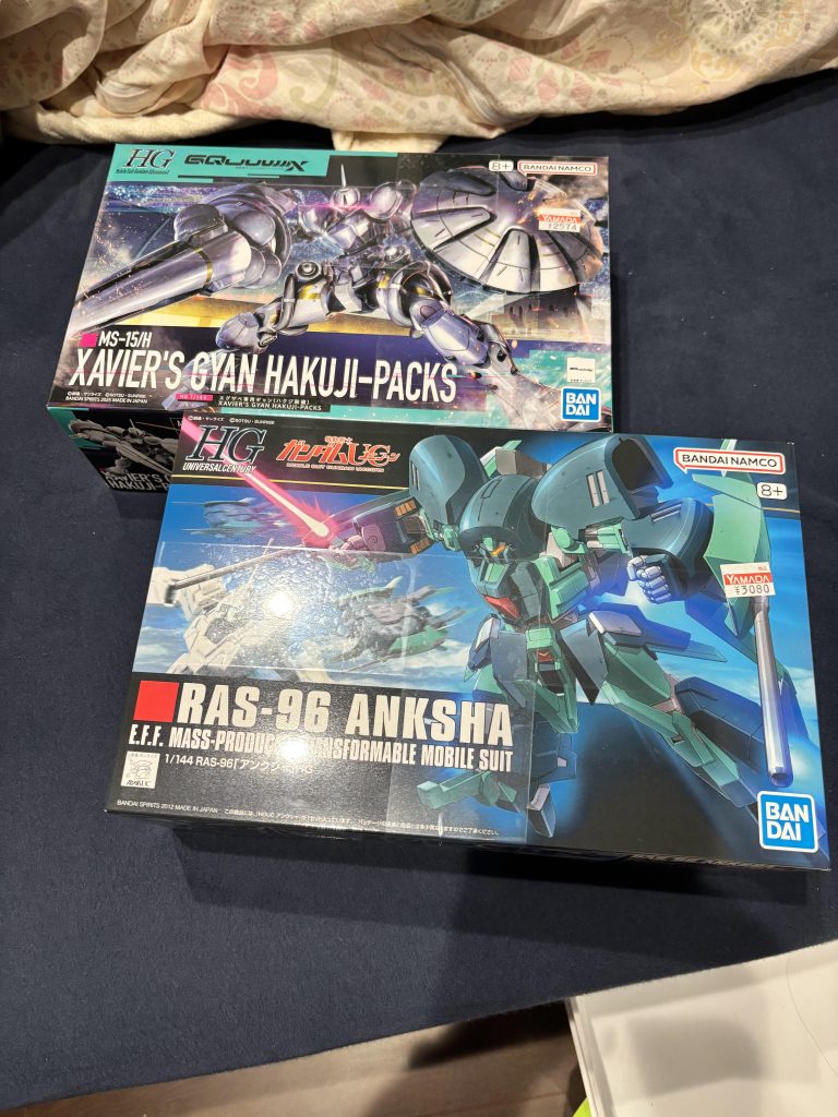 作品名：やっとGQギャンに会えました😆<p>やっとGQギャンに会えました😆 長い道のりでしたー 嬉しいです😃 そしてもうひとつがアンクシャー。ほんとはアッシマーが欲しかったんですけど、いつ手に入るかわからないので💦 パケ絵の横の変形シークエンスの画像、かっこいいん […]</p>
