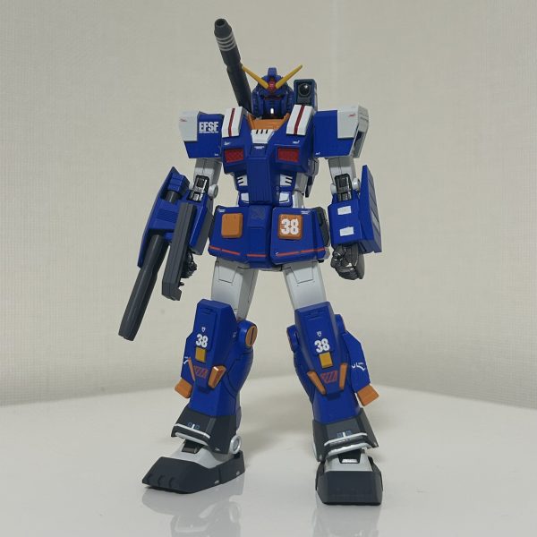HGフルアーマーガンダム　ブルーカラー