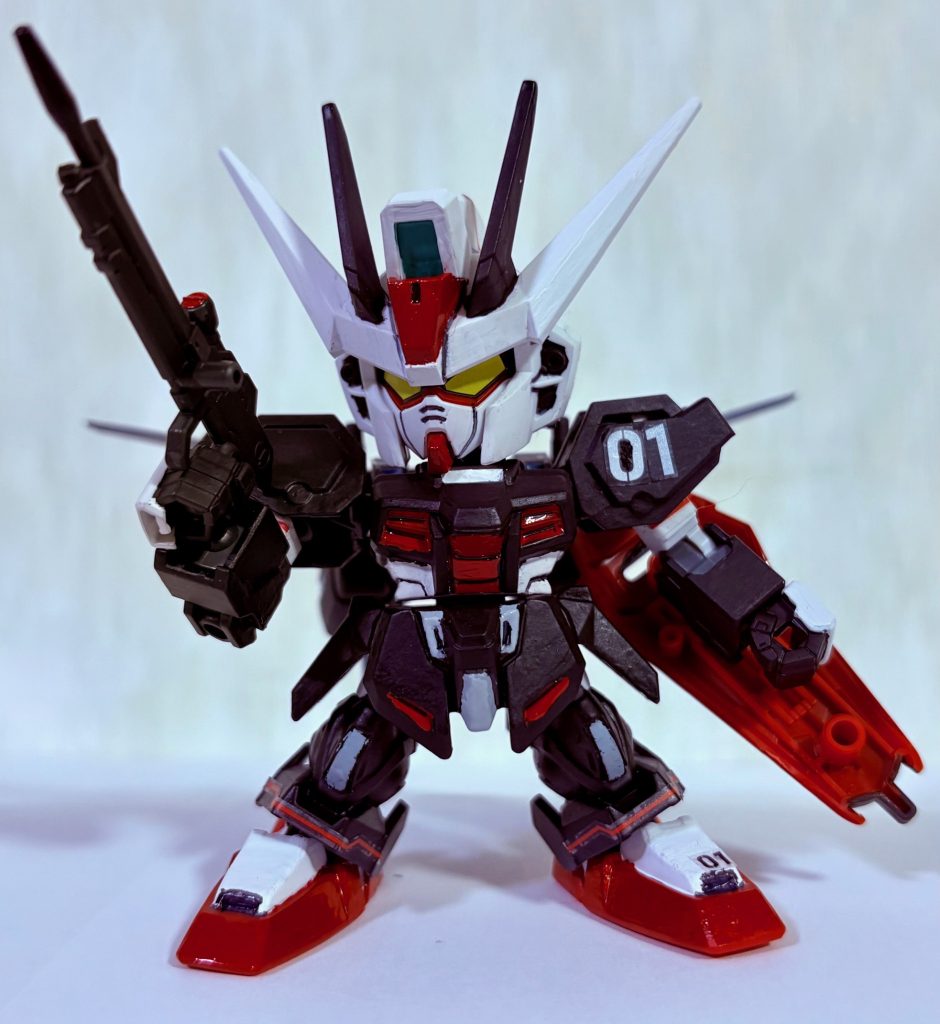 黒く塗るだけでこんなに渋くてカッコよくなる(gundam-kao6)