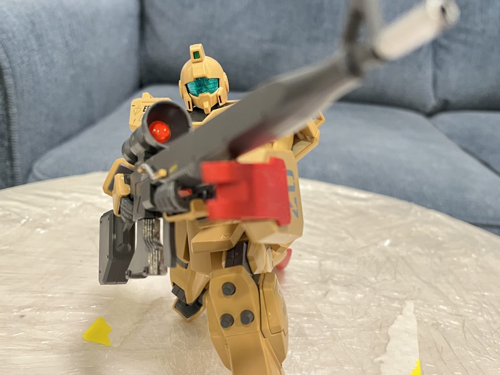 メインカメラの塗装はシルバーの上でクリアグリーンにしました。自己満足程度ですが、綺麗だと思います。