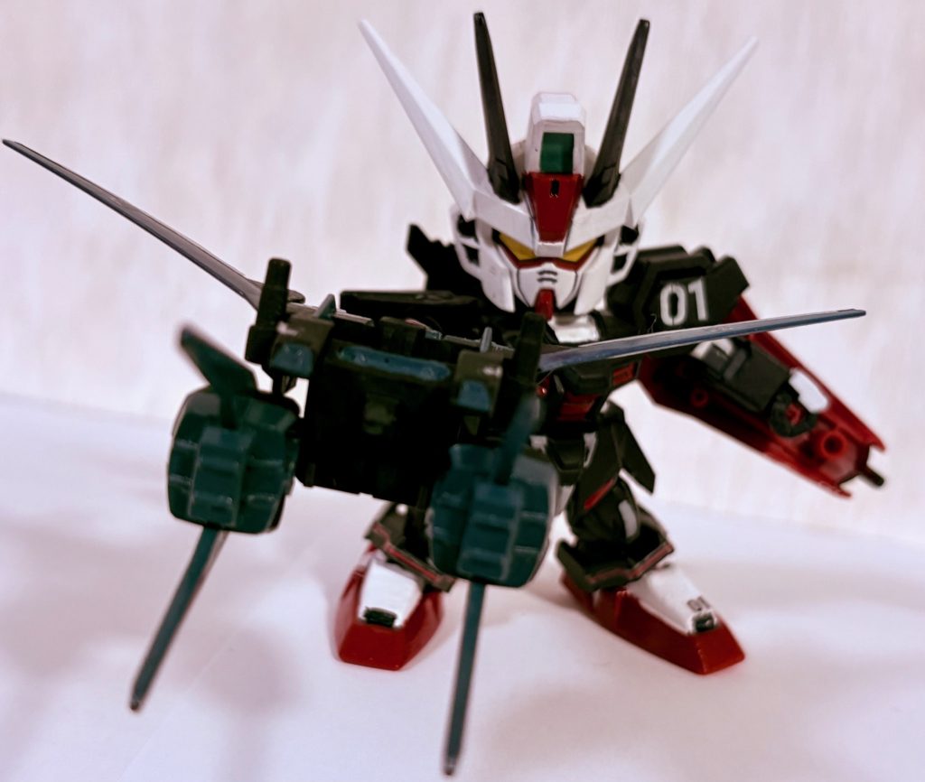 オマケのBB戦士ギミック。バーニアを逆噴射させて相手に大ダメージを与える。ベースとなった技は虎丸の「大放屁火炎放射」である(gundam-kao2)次回もお楽しみに。