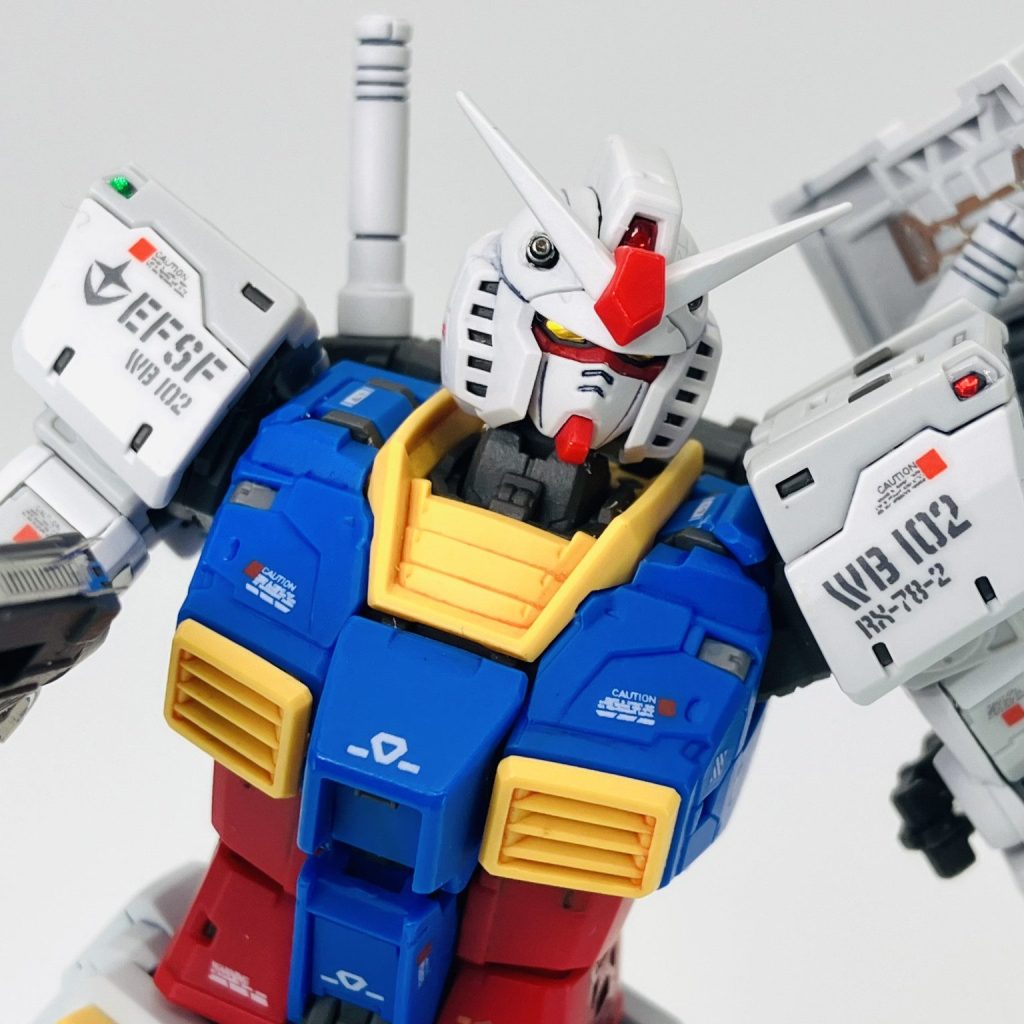 RG ガンダム RX-78-2 ver2.0 簡単フィニッシュちょいプラス｜ASURさん