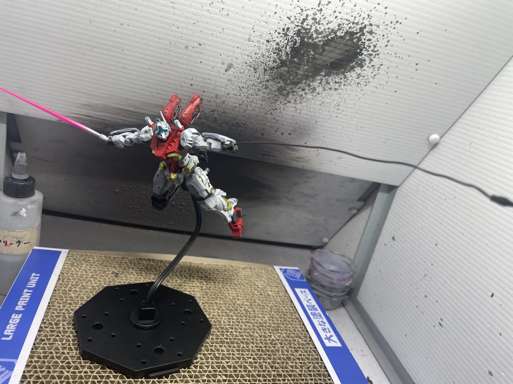 スティグマ使用ポージングケーブル部分も塗ってみてもよかったかも。アニメでの躍動感すごかったですよね。