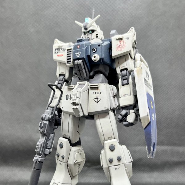 HGUC 陸戦型ガンダム  (ホワイトディンゴ隊仕様)