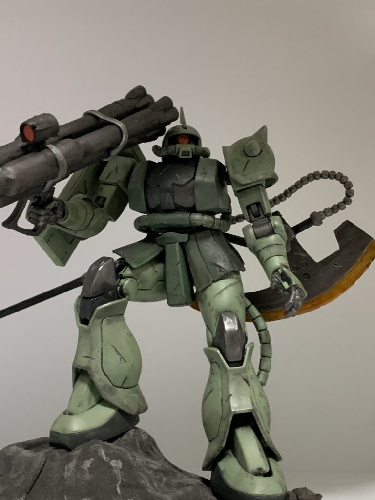 ＨＧ隊長のザクさん風