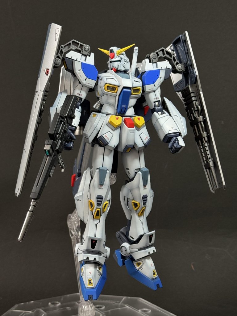 続いて、漫画に一瞬だけ登場したT type（Tracer）長距離用推進器と大型シールド装備した追撃戦仕様。