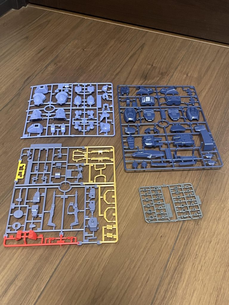 仮組はしないので、今回作る前のランナー状態を載せてみました。我ながら、よく出来たと満足してます。いいねしていただくと、幸いです。よろしくお願いします。