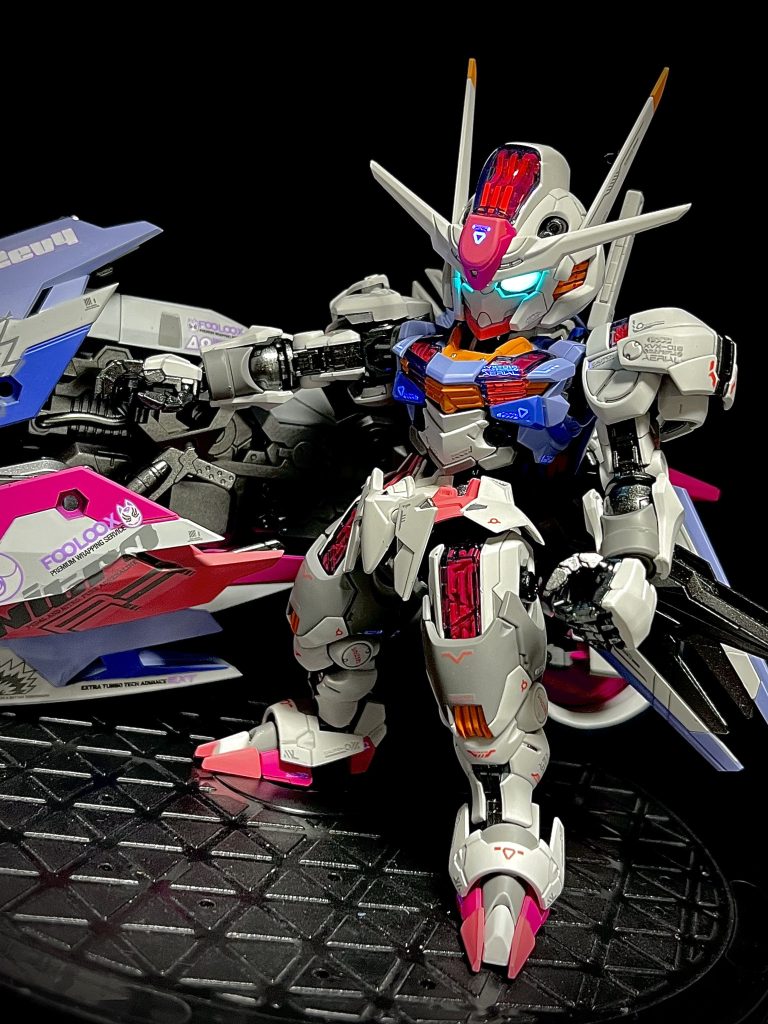 エアリアルの近未来的なデザインに、パステル&ビビットカラーが一番だと思っているのです😍