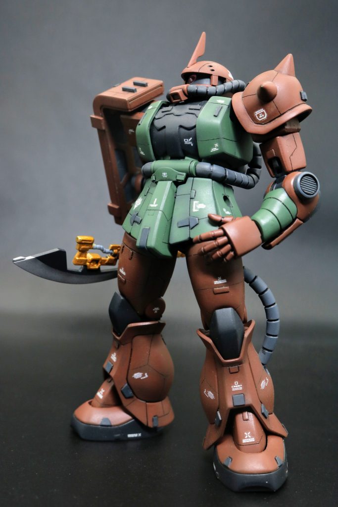 HGUCガルマ専用ザク（リバイブ改修）–2枚目/制作者：ヒロハル