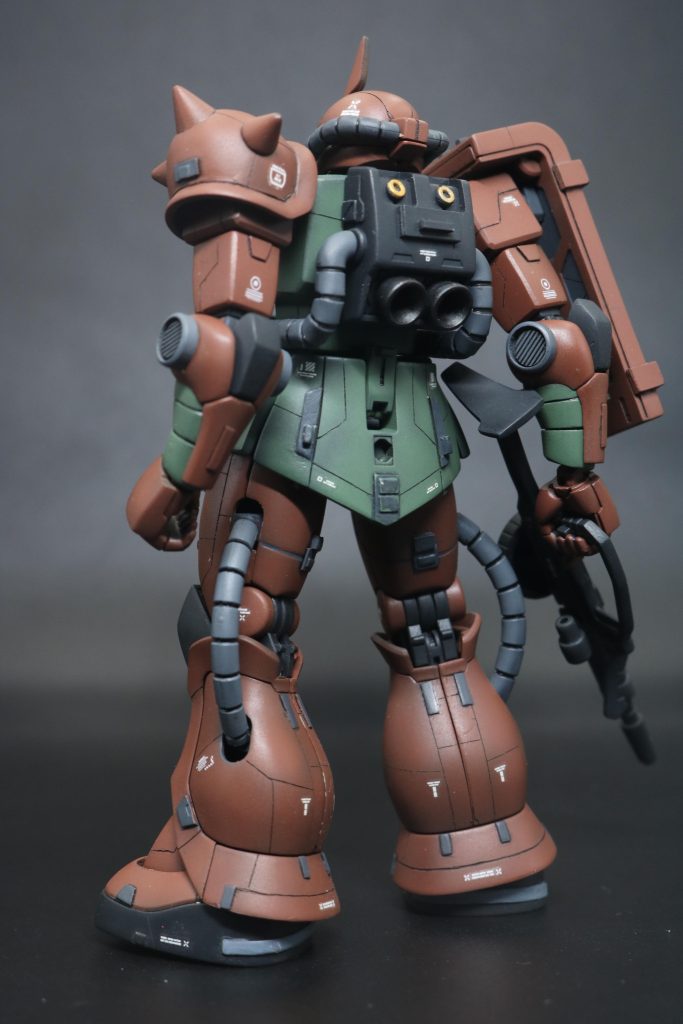 HGUCガルマ専用ザク（リバイブ改修）–4枚目/制作者：ヒロハル