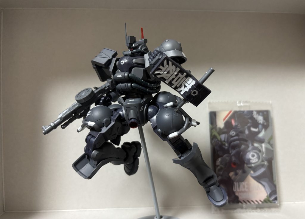 軍警ザク特殊部隊仕様（指揮官機）がついに完成しました！–4枚目/制作者：インク