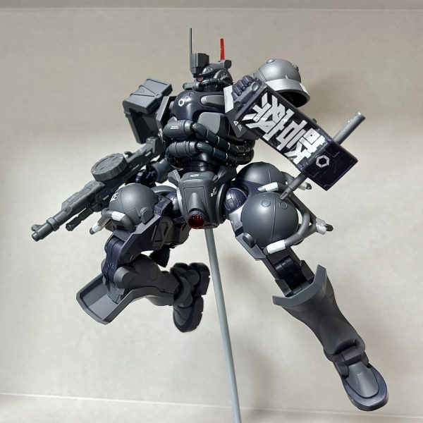 軍警ザク特殊部隊仕様（指揮官機）がついに完成しました！