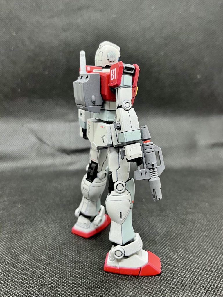 HGUC 素ジム (ミキシング、電飾、全塗装)–7枚目/制作者：ごちお