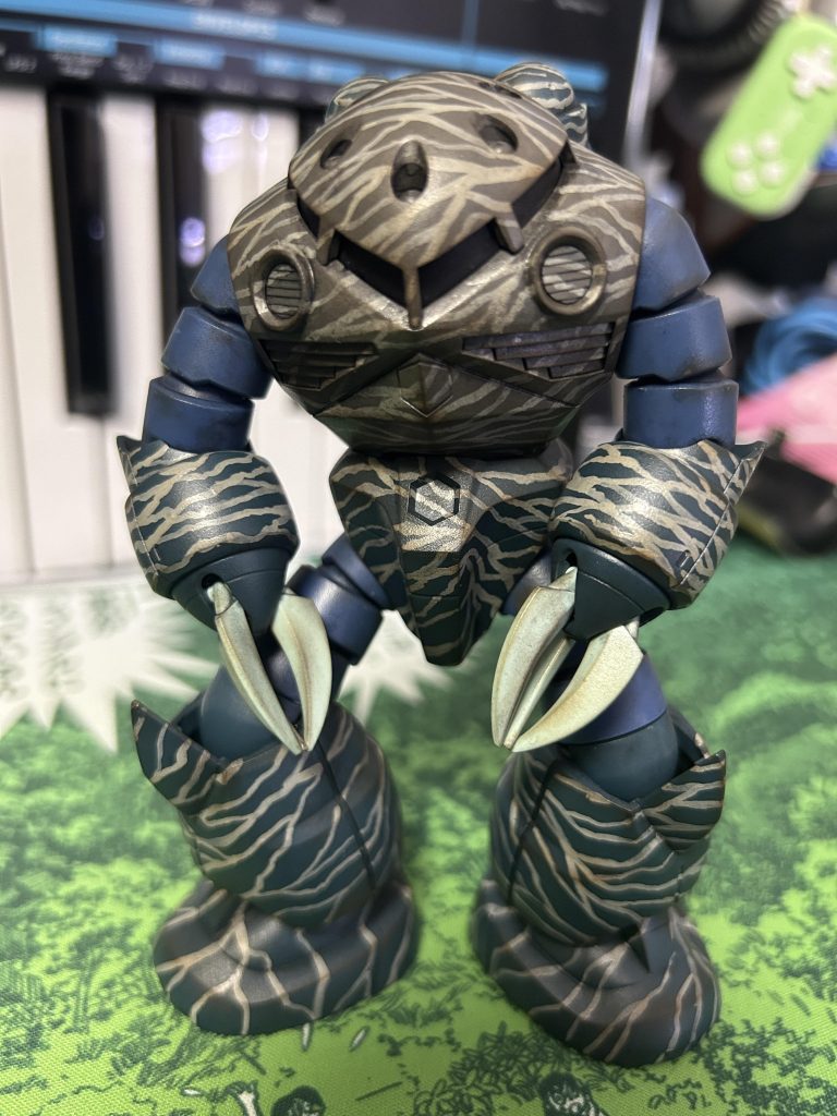 ズゴックをタイガーストライプに塗装しました–4枚目/制作者：匿名