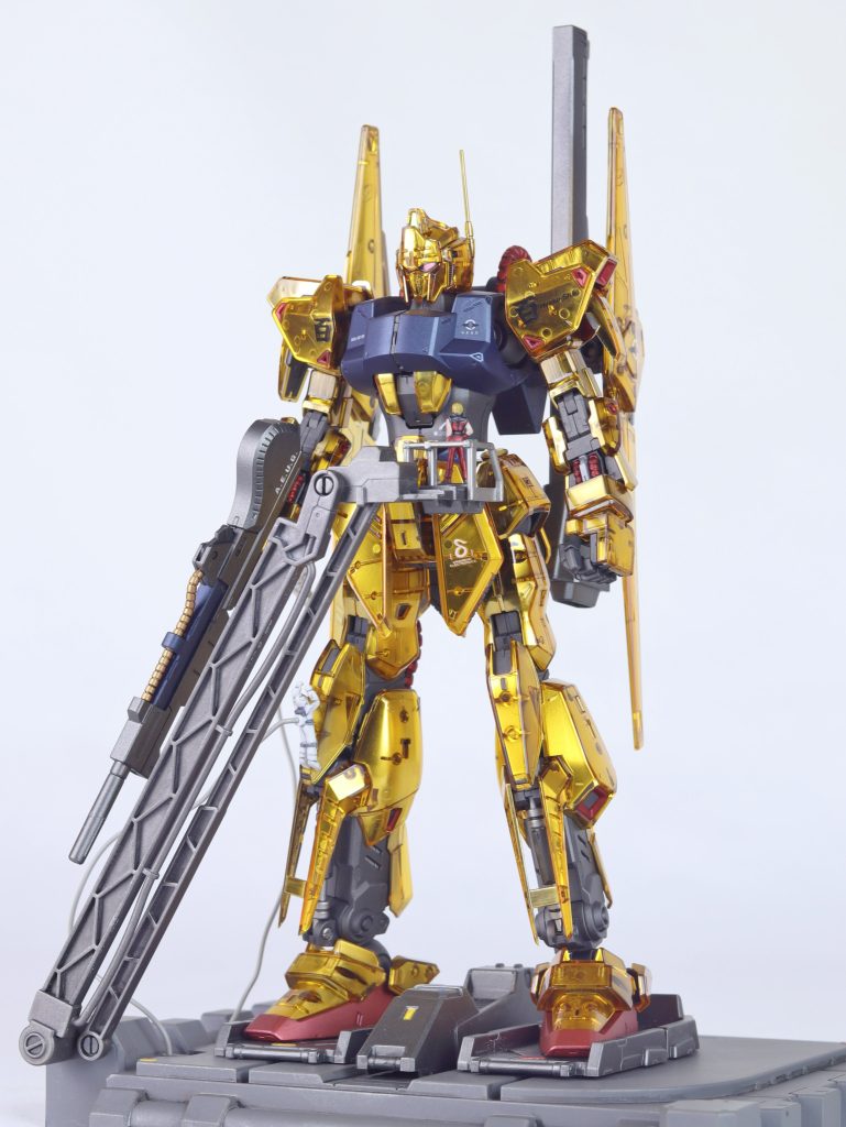 ガンダムベース限定 MG百式 Ver.2.0 [メカニカルコアメッキ]–4枚目/制作者：kiseki1601