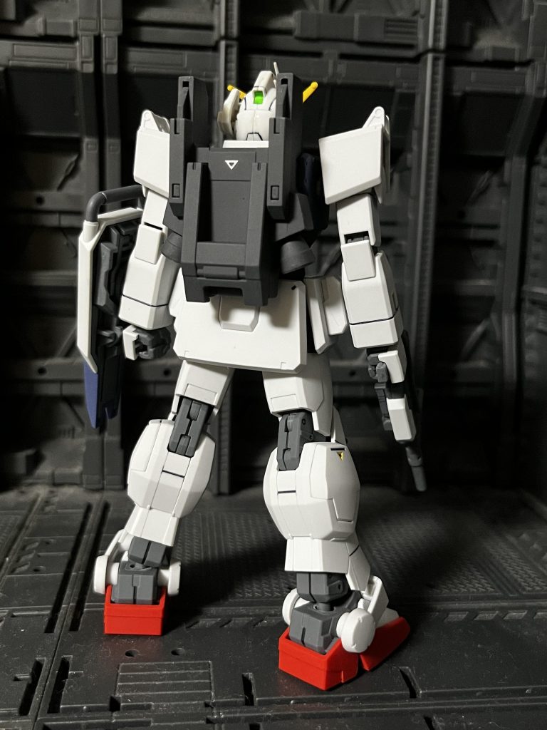 旧HG陸戦型ガンダムに付属していた追加パーツ付きのヘッドをそのまま載せてみました